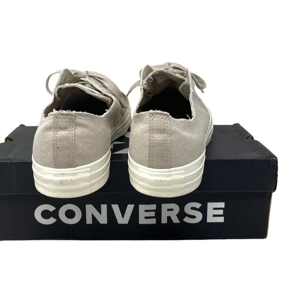 Converse Chuck Taylor OX Sneakers Low Top For Men Egret Canvas Casual 164098F - Picture 9 of 10